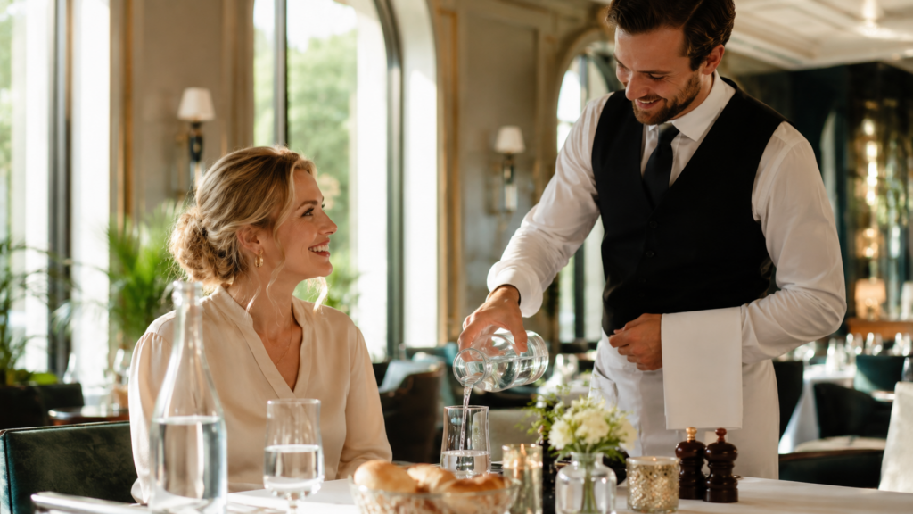Woda z dostawą dla restauracji